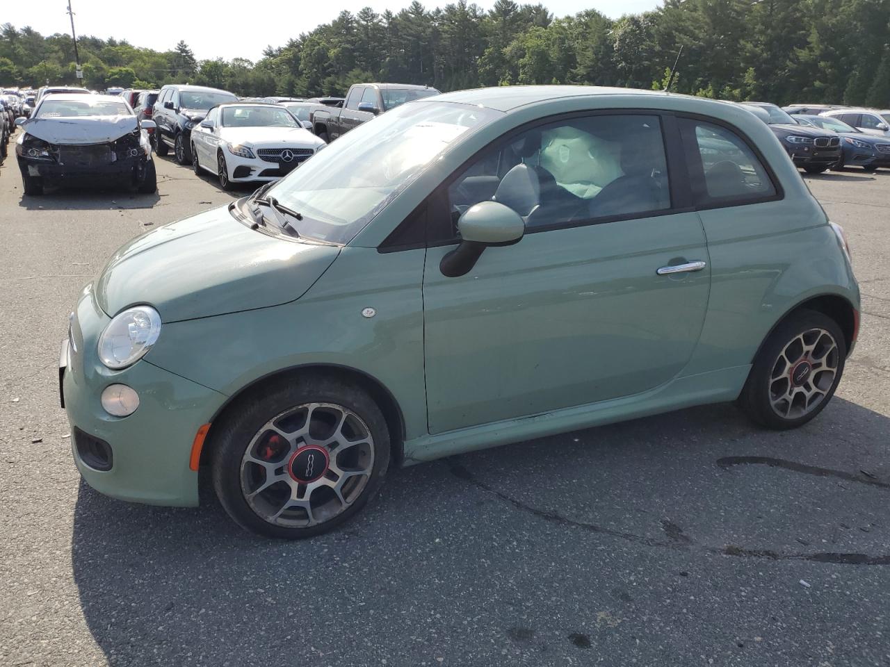 2013 Fiat 500 Sport VIN: 3C3CFFBR1DT647773 Lot: 59858654
