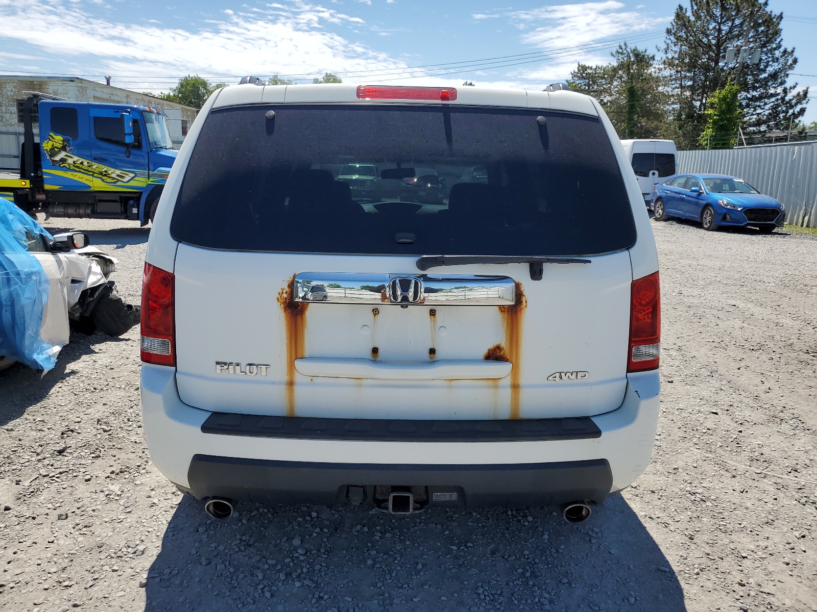 5FNYF4H51BB043954 2011 Honda Pilot Exl