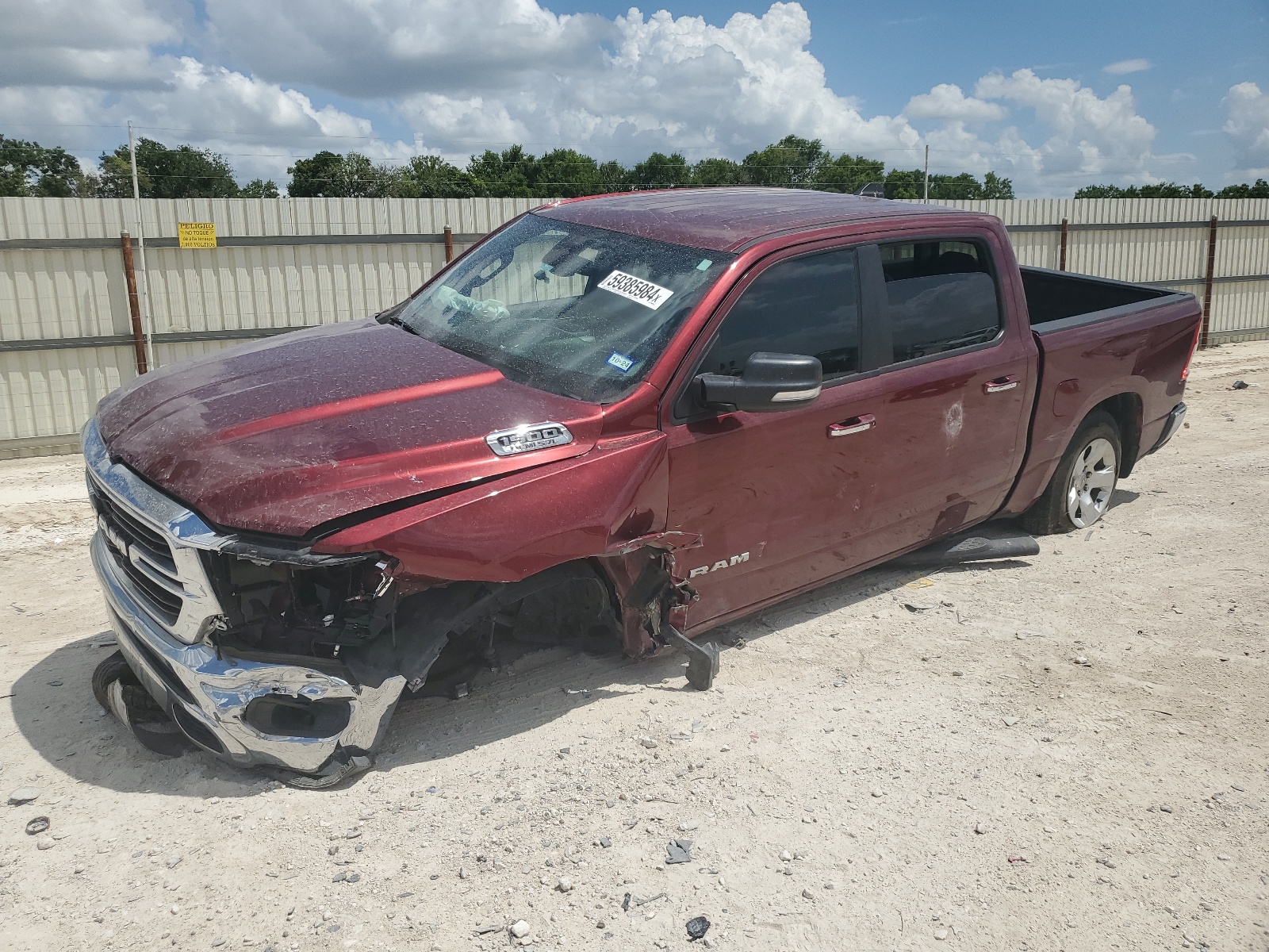 2019 Ram 1500 Big Horn/Lone Star vin: 1C6RREFT1KN828759