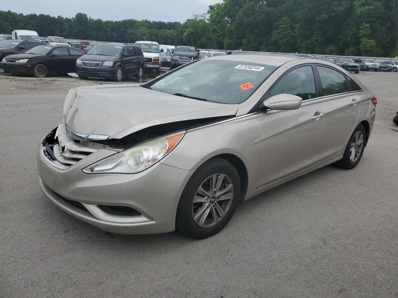 2011 Hyundai Sonata Gls იყიდება Glassboro-ში, NJ - Front End
