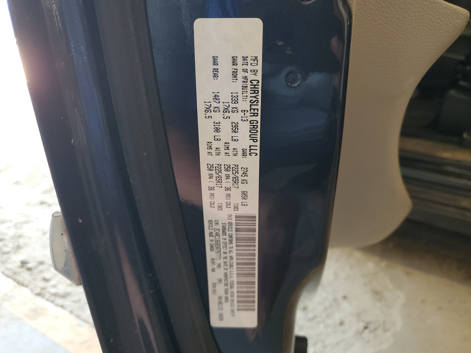 2C4RC1BG8DR797771 2013 Chrysler Town & Country Touring