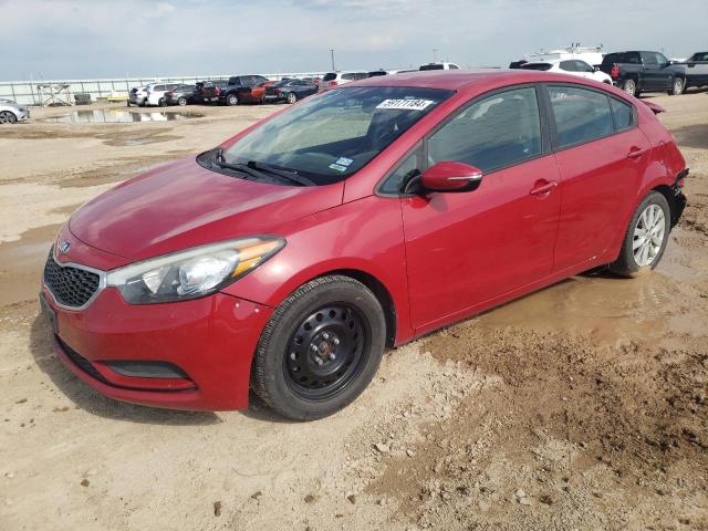  KIA FORTE 2016 Czerwony