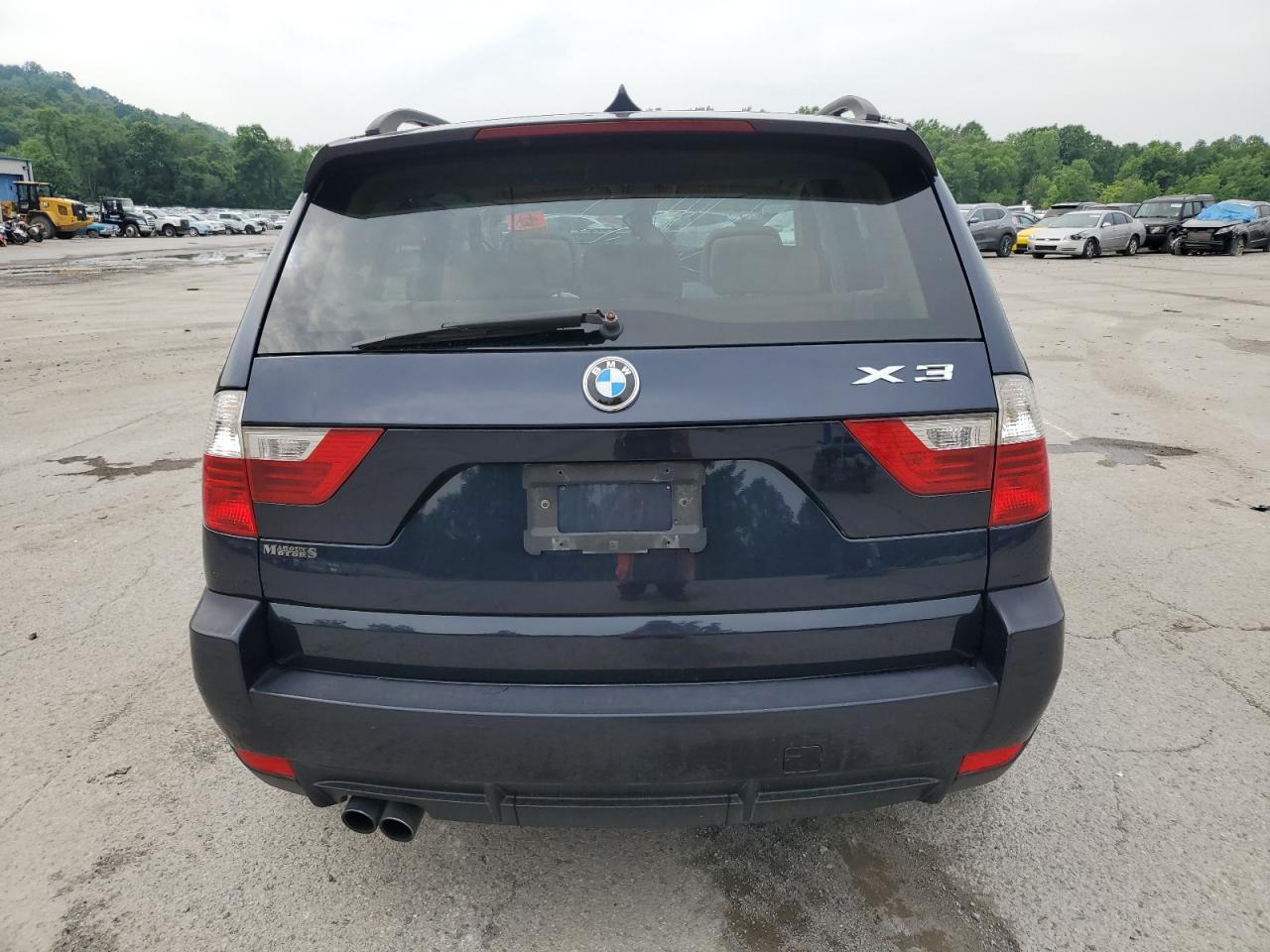 2008 BMW X3 3.0Si VIN: WBXPC934X8WJ13426 Lot: 59487864