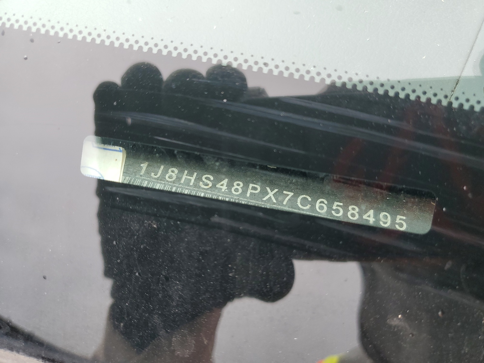 1J8HS48PX7C658495 2007 Jeep Grand Cherokee Laredo