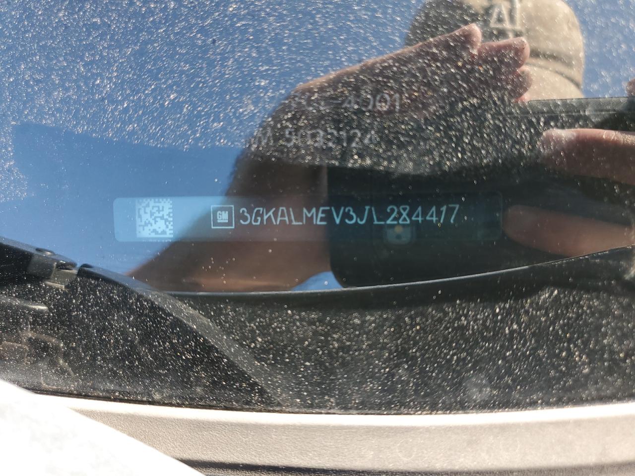 2018 GMC Terrain Sle VIN: 3GKALMEV3JL284417 Lot: 58024624