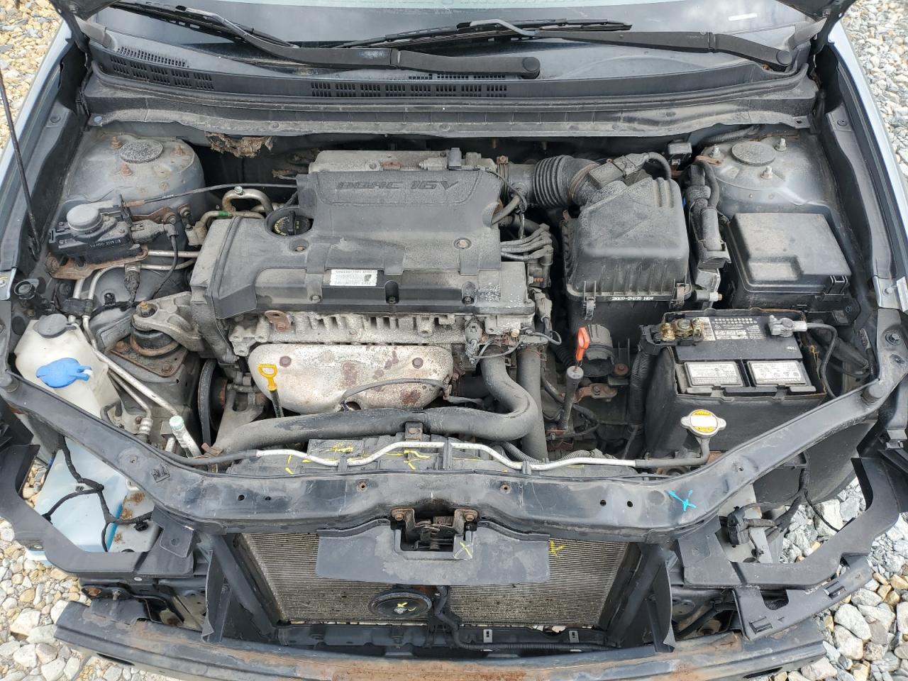 2010 Hyundai Elantra Blue VIN: KMHDU4AD1AU896815 Lot: 57089244