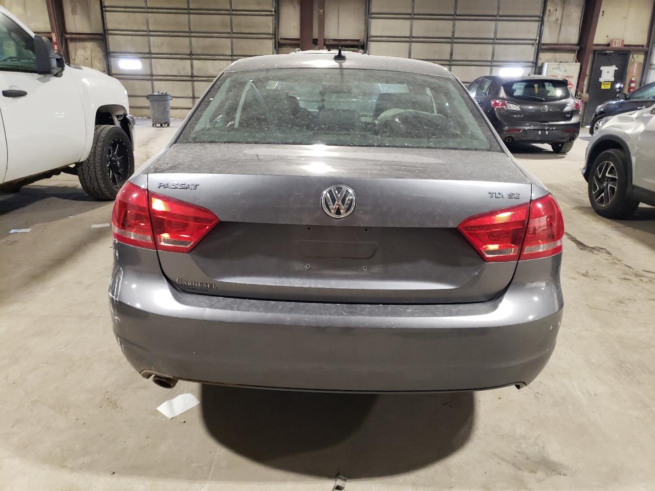 1VWBN7A39CC095587 2012 Volkswagen Passat Se