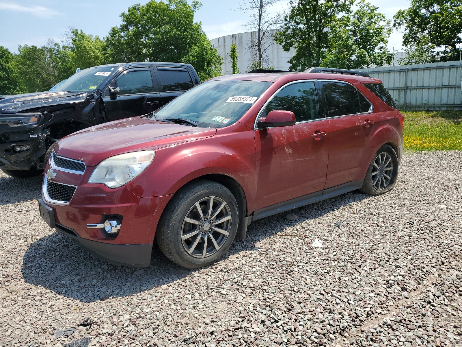 2012 Chevrolet Equinox Lt vin: 2GNFLNEK9C6377907