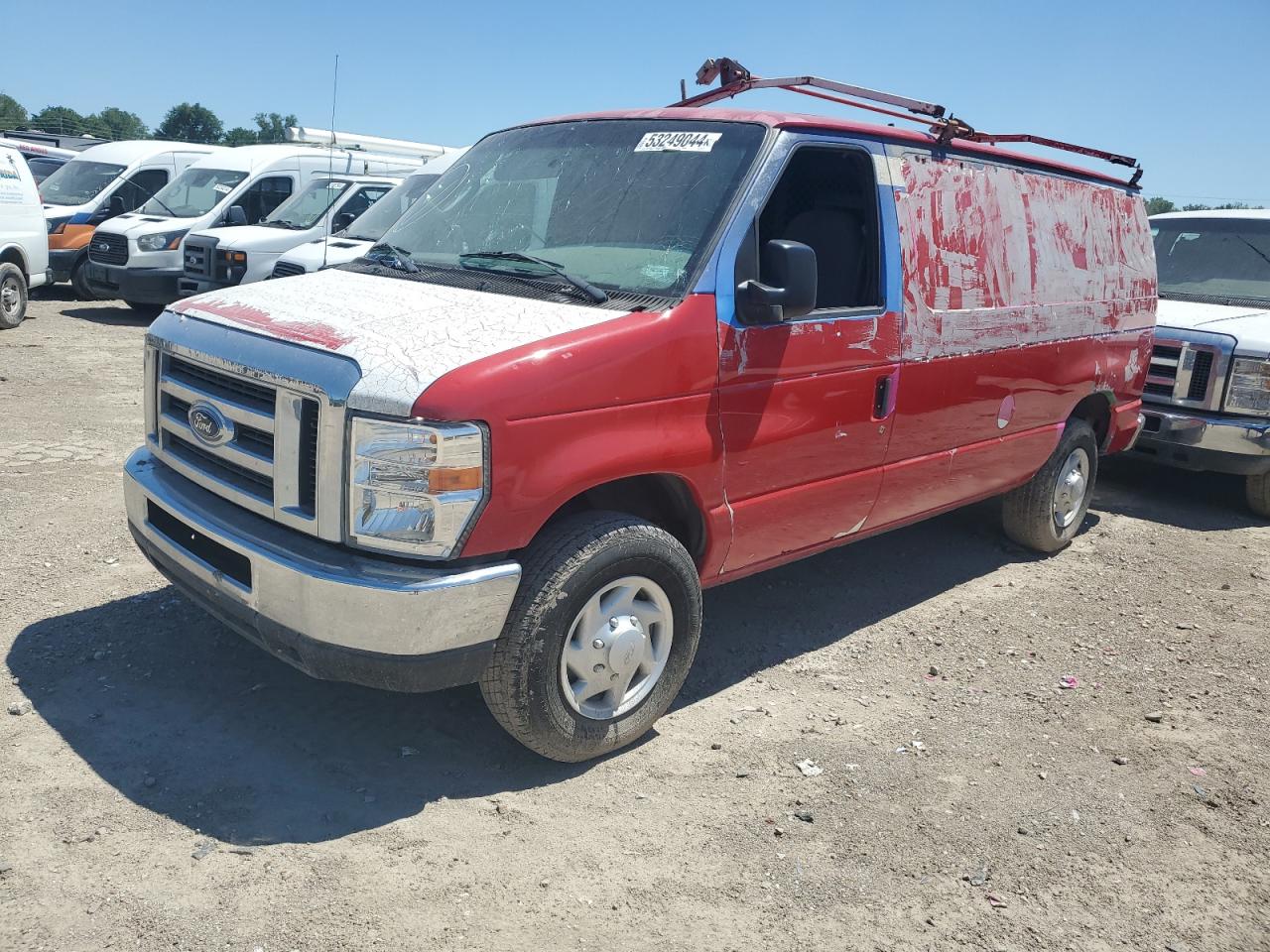 2008 Ford Econoline E250 Van na sprzedaż w Bridgeton, MO - Hail