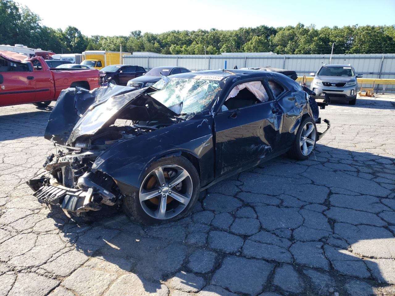 2015 Dodge Challenger Sxt VIN: 2C3CDZAT4FH733711 Lot: 58051324