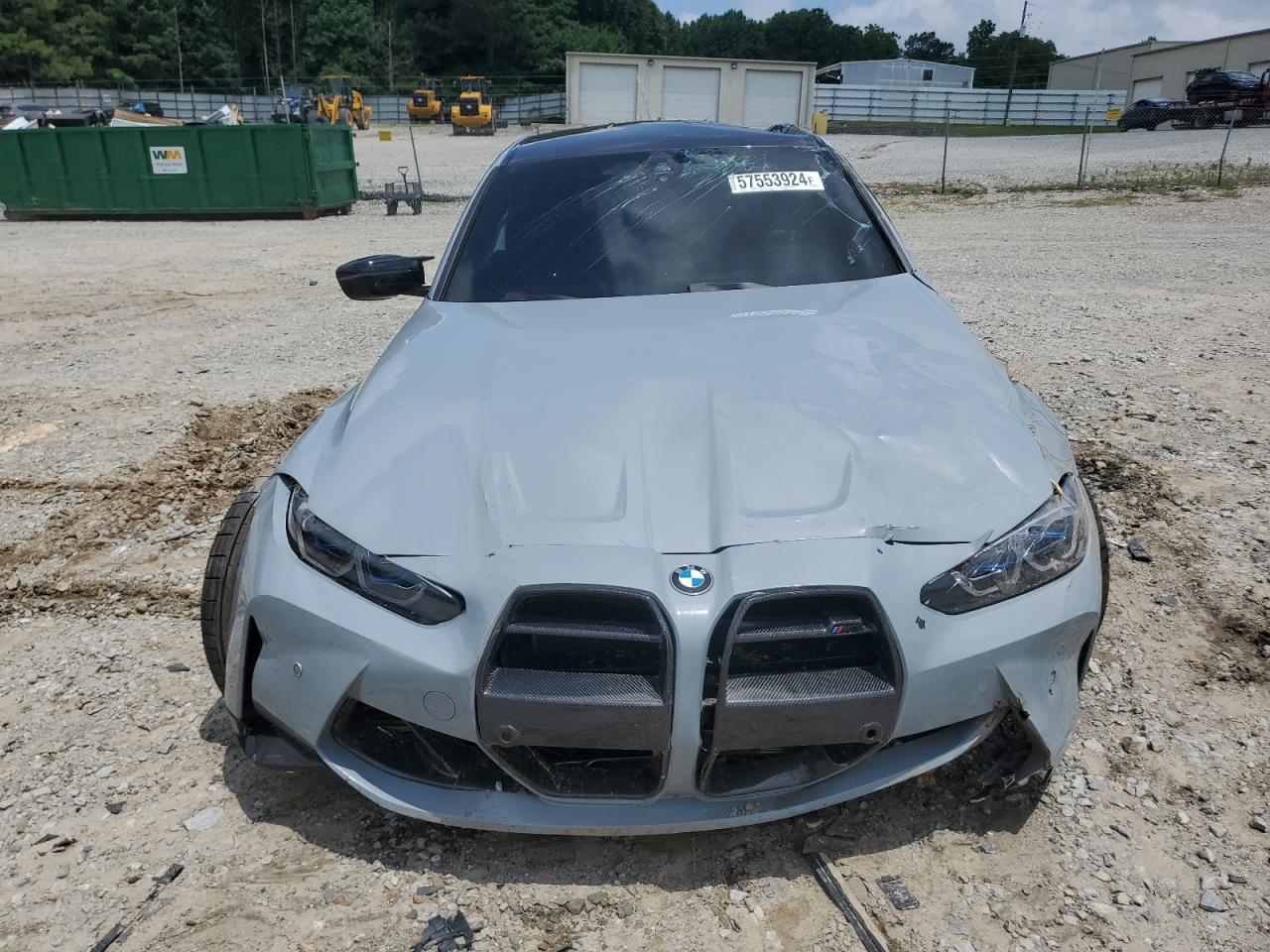 2022 BMW M3 Competition VIN: WBS33AY08NFM43637 Lot: 57553924