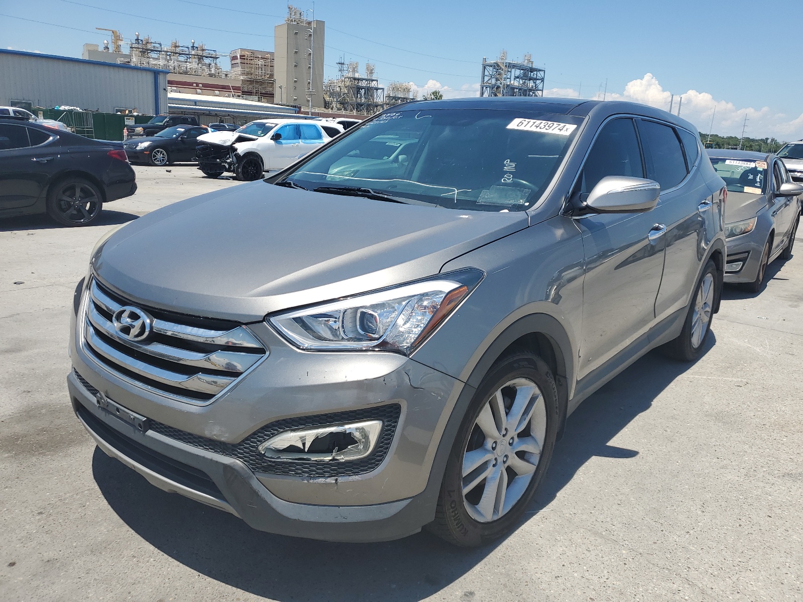 2013 Hyundai Santa Fe Sport vin: 5XYZW3LAXDG067328