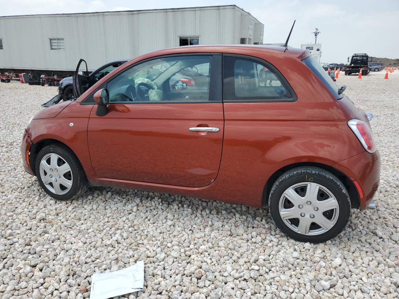 2012 Fiat 500 Pop VIN: 3C3CFFAR7CT383944 Lot: 57566394