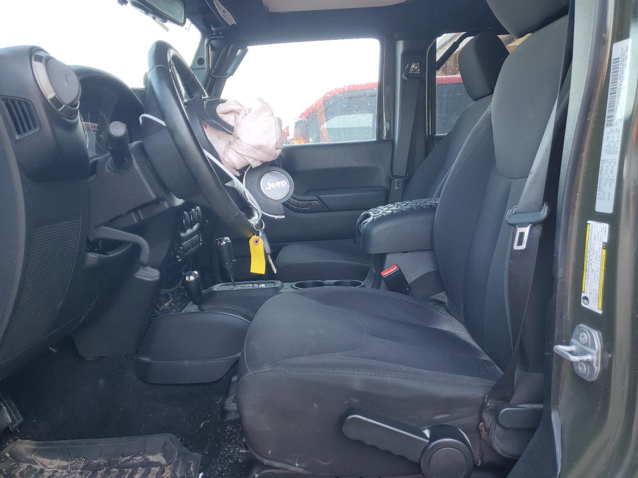 2015 Jeep Wrangler Unlimited Sport VIN: 1C4BJWDG5FL582197 Lot: 59500594