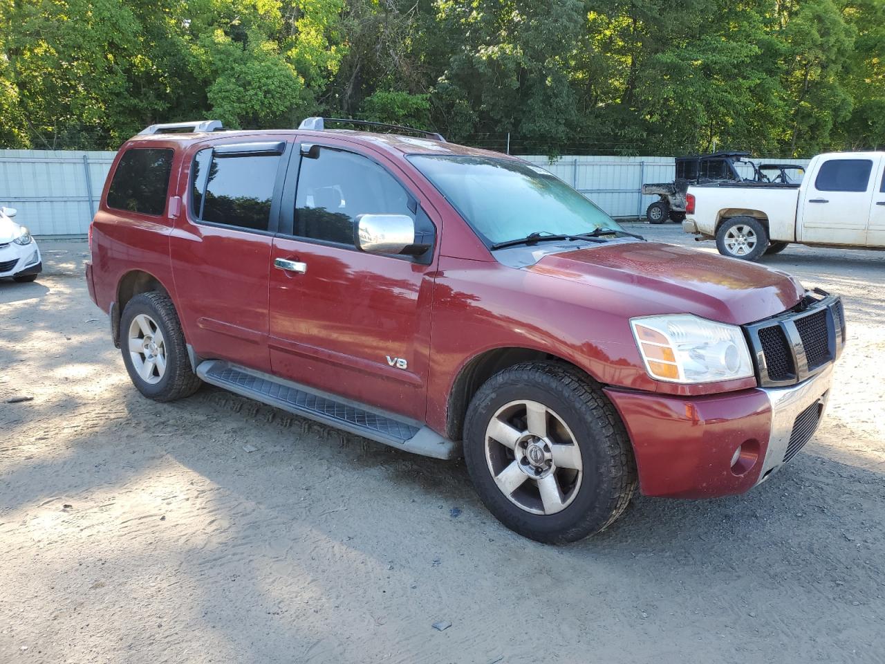 2007 Nissan Armada Se VIN: 5N1BA08A47N705492 Lot: 58947454