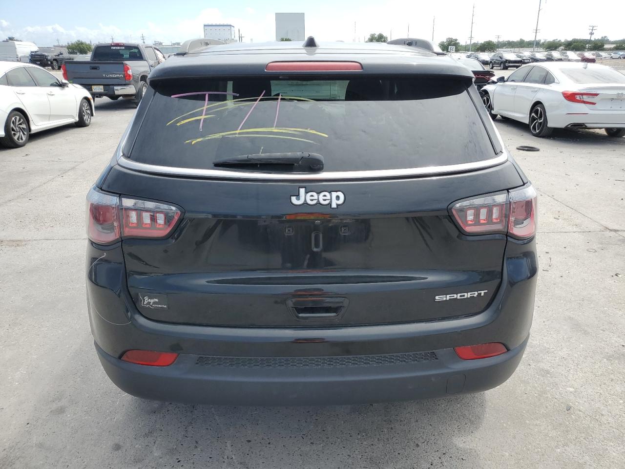 2020 Jeep Compass Sport VIN: 3C4NJCAB8LT144374 Lot: 59434704