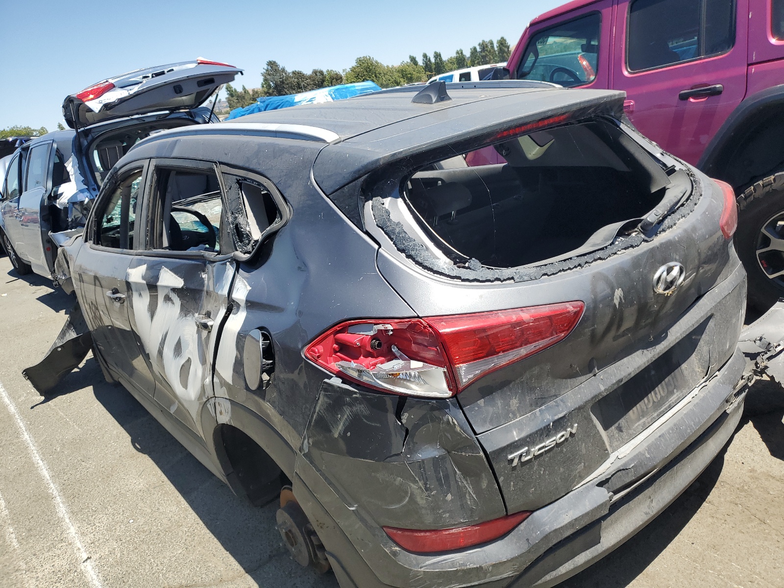 2018 Hyundai Tucson Sel vin: KM8J33A40JU810040