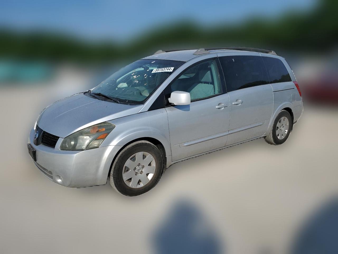 2005 Nissan Quest S VIN: 5N1BV28U25N135225 Lot: 59753744