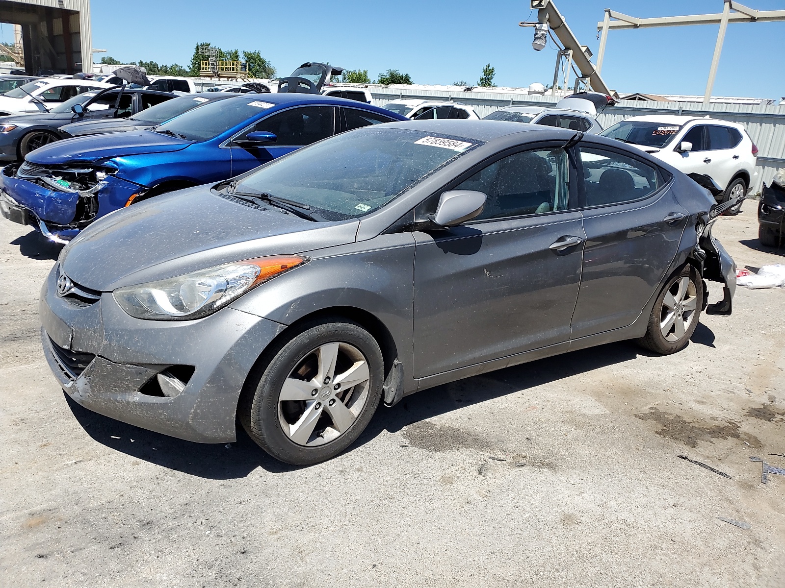 2013 Hyundai Elantra Gls vin: 5NPDH4AE5DH328924