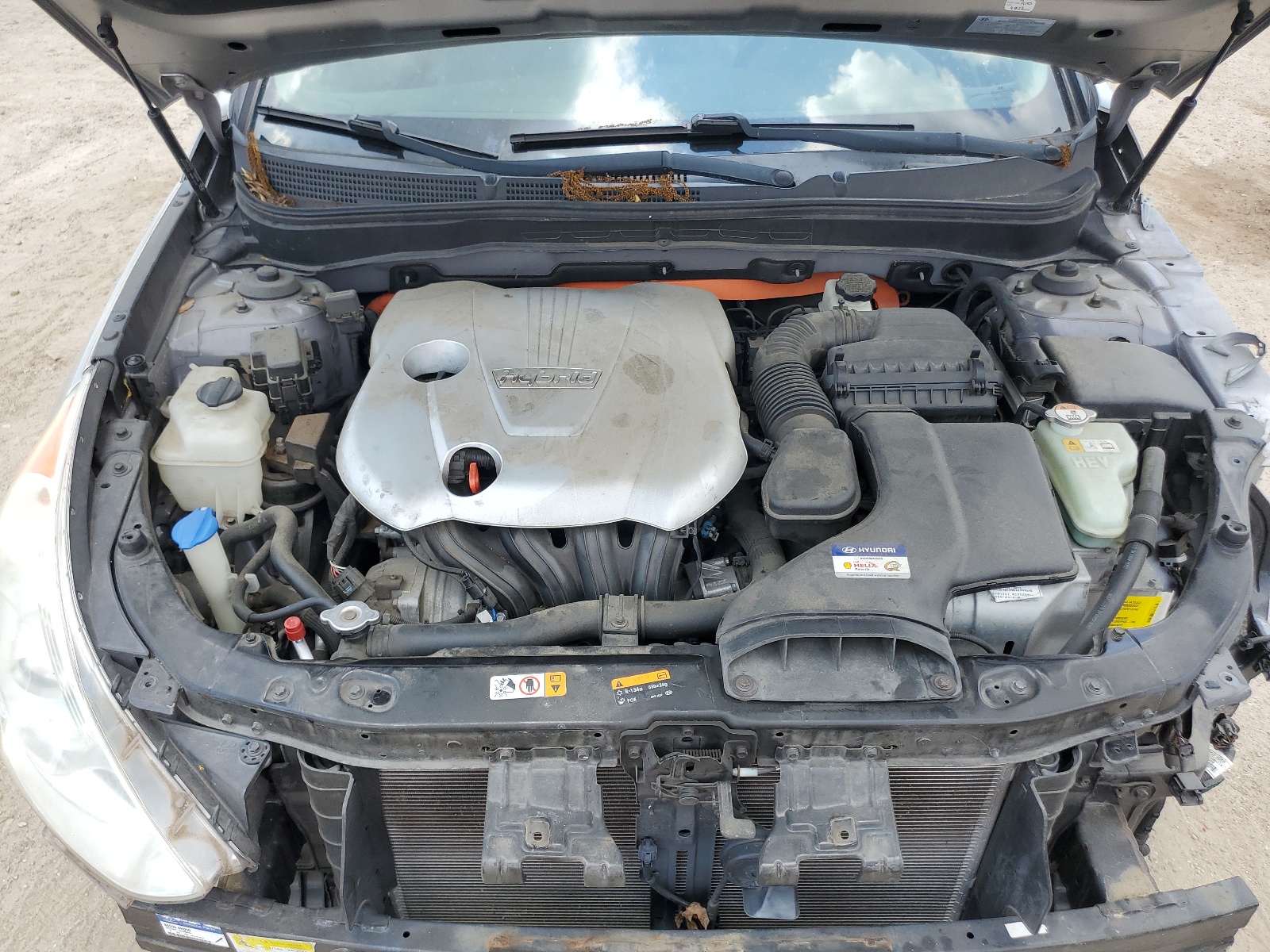 KMHEC4A49DA067696 2013 Hyundai Sonata Hybrid