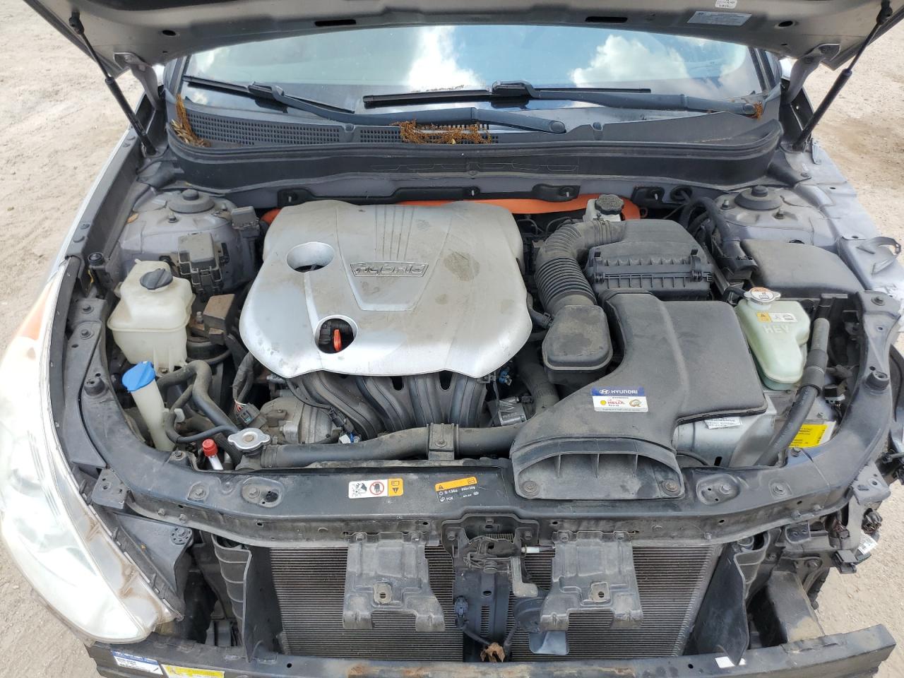 2013 Hyundai Sonata Hybrid VIN: KMHEC4A49DA067696 Lot: 58260754