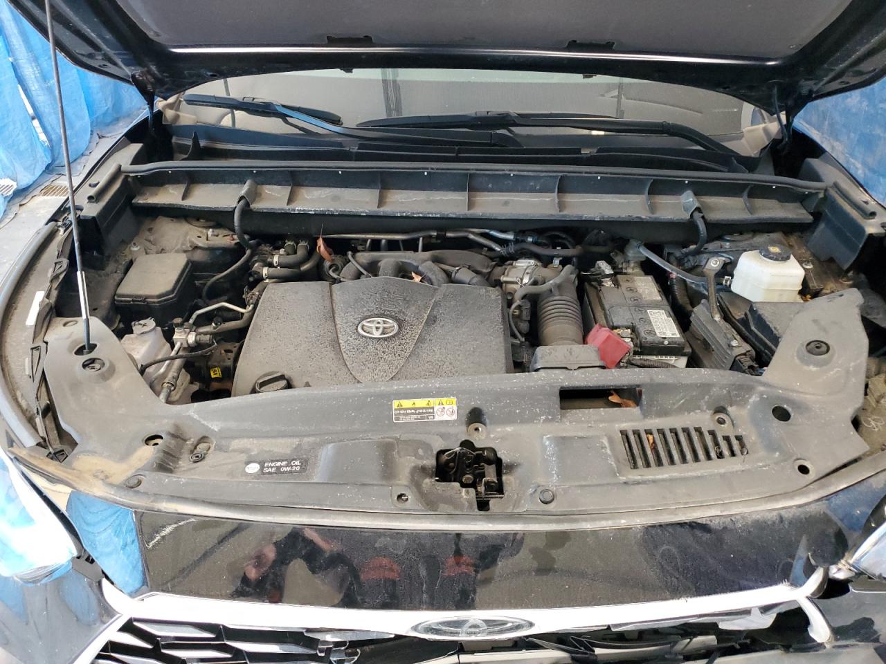 2022 Toyota Highlander L VIN: 5TDBZRBHXNS567536 Lot: 54358884