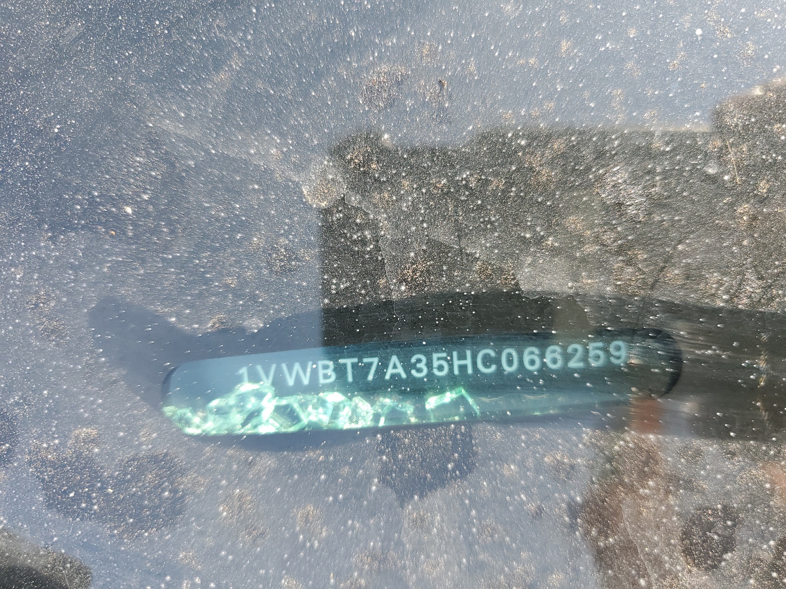 1VWBT7A35HC066259 2017 Volkswagen Passat Se