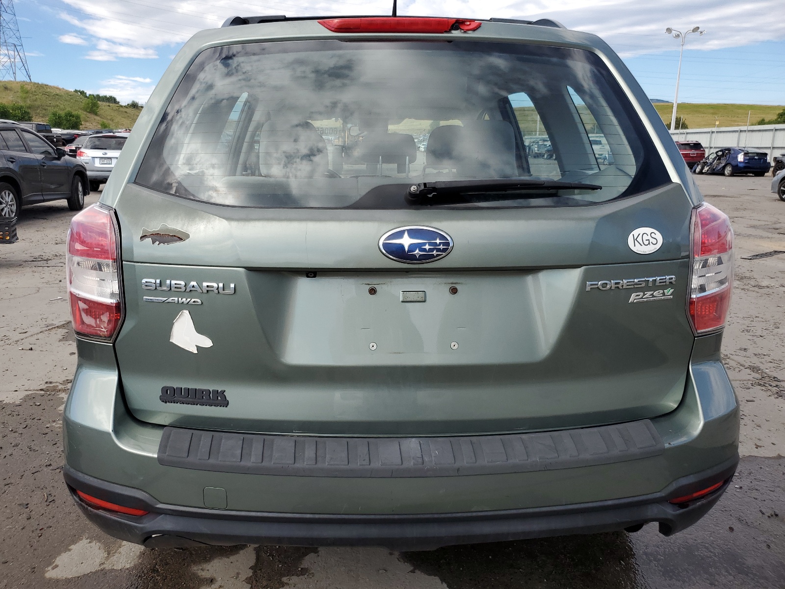 JF2SJABCXFH517434 2015 Subaru Forester 2.5I