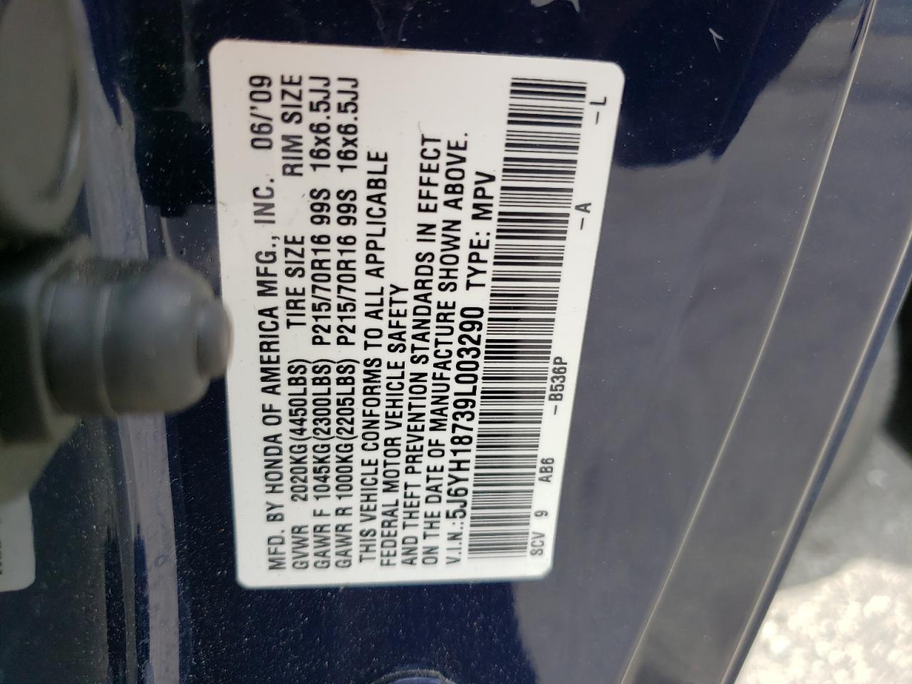 2009 Honda Element - Image 13