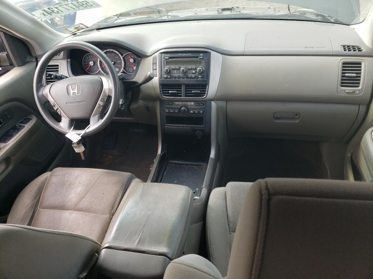 2006 Honda Pilot Ex VIN: 2HKYF18416H523537 Lot: 59477134