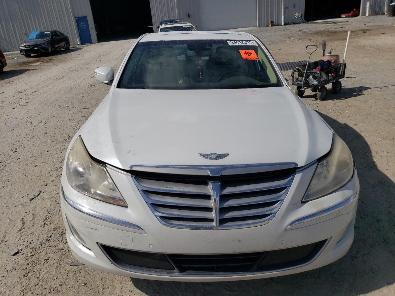 2012 Hyundai Genesis 3.8L VIN: KMHGC4DD4CU192963 Lot: 59412314