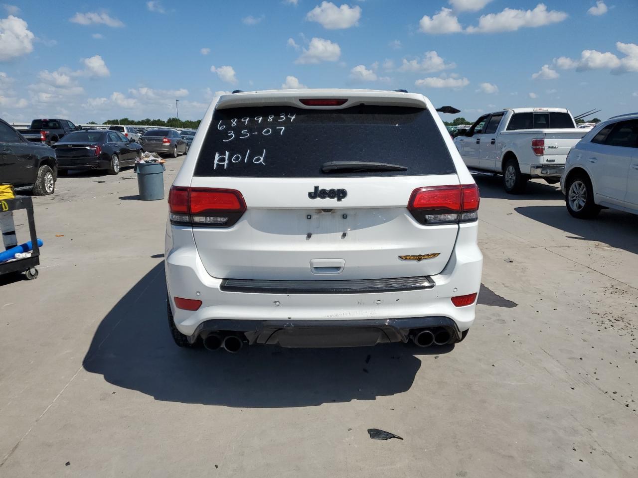 2019 Jeep Grand Cherokee Trackhawk VIN: 1C4RJFN98KC548540 Lot: 59907174