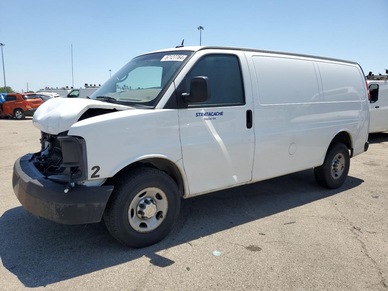 2013 Chevrolet Express G2500 VIN: 1GCWGFFA3D1188702 Lot: 57127764