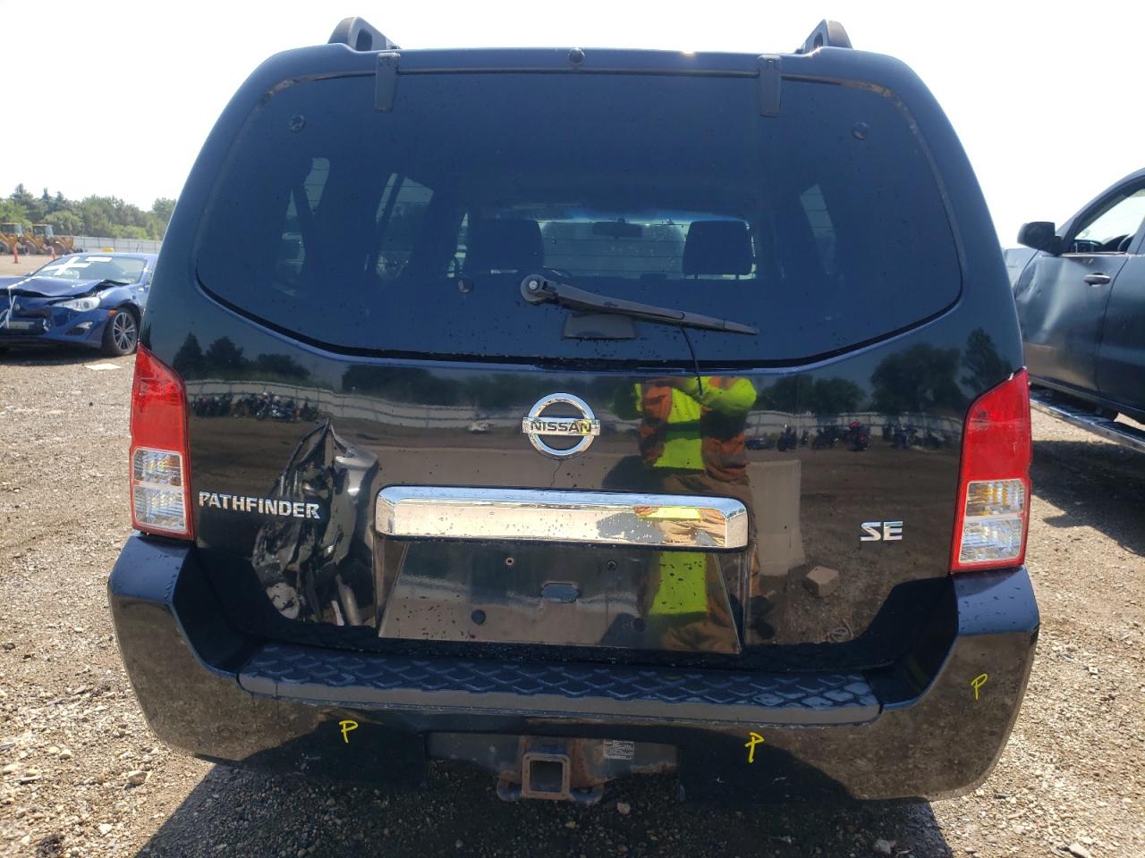 2007 Nissan Pathfinder Le VIN: 5N1AR18W27C627781 Lot: 59917424