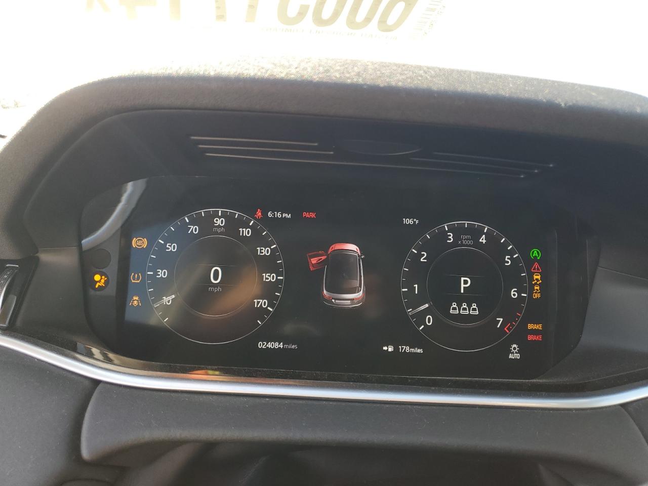 2020 Land Rover Range Rover Evoque Se VIN: SALZP2FX4LH115086 Lot: 60631714