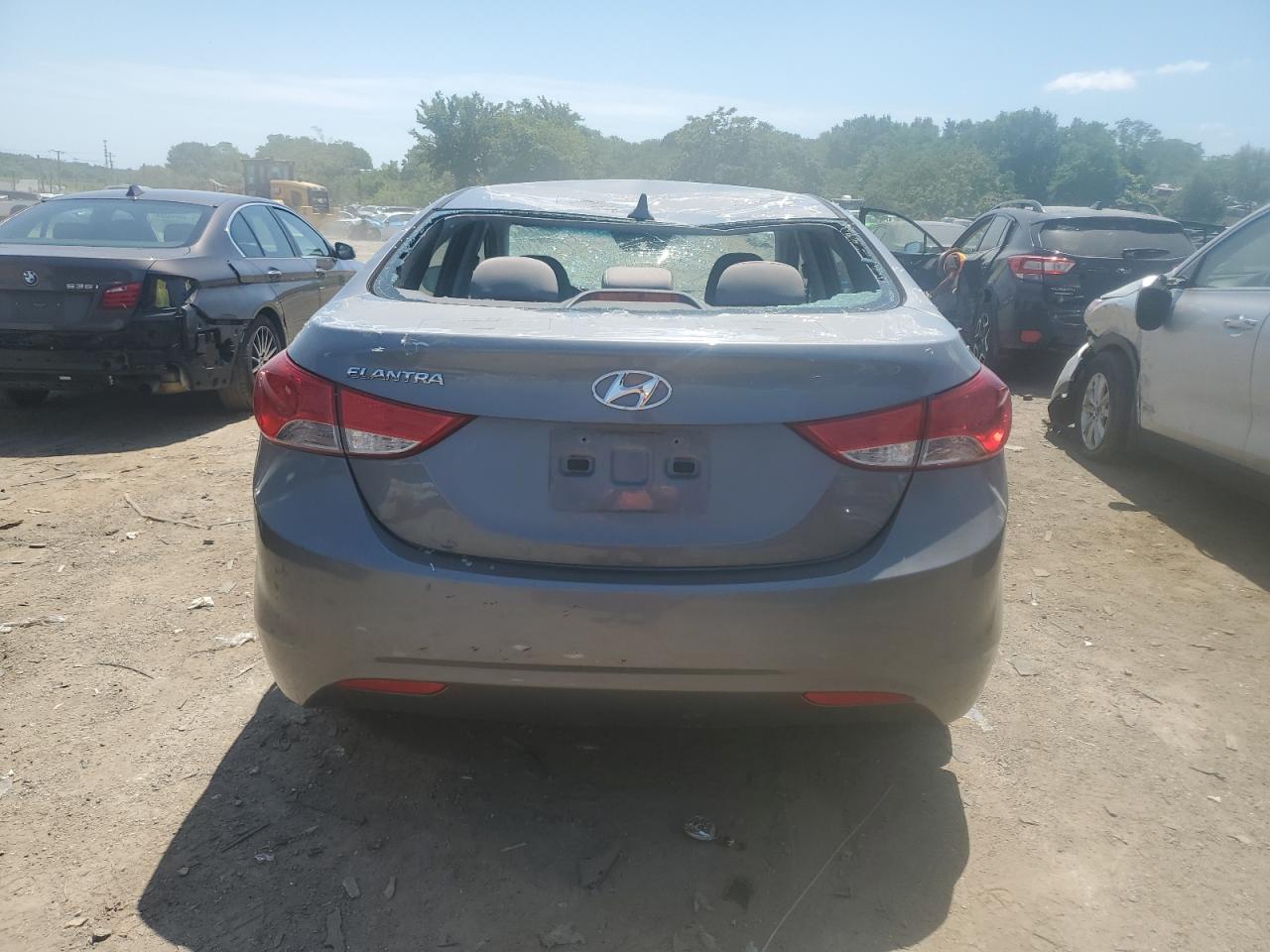 2012 Hyundai Elantra Gls VIN: 5NPDH4AE8CH076844 Lot: 58440634