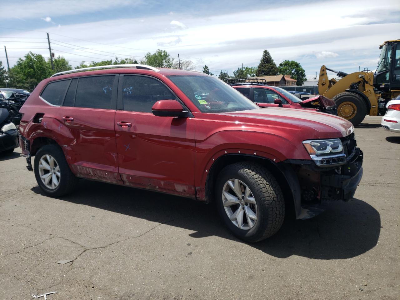 2019 Volkswagen Atlas Se VIN: 1V2LR2CA4KC573230 Lot: 56695404