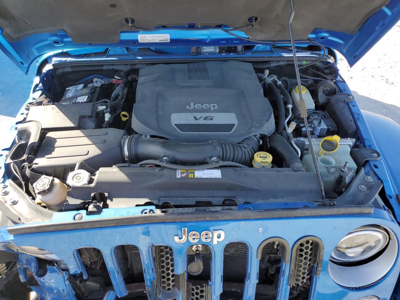 2016 Jeep Wrangler Unlimited Sahara VIN: 1C4BJWEG5GL147695 Lot: 57722874