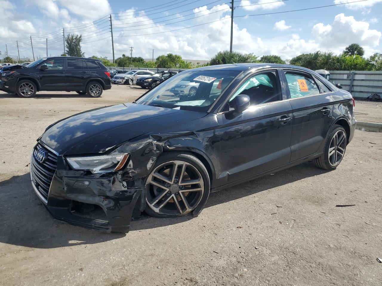 2018 Audi A3 Premium VIN: WAUAUGFF4J1056755 Lot: 60057214