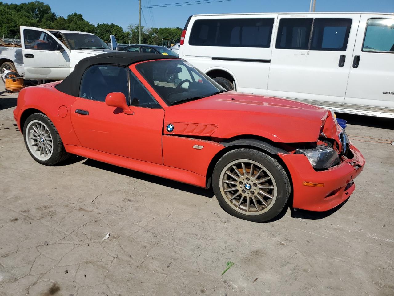 2001 BMW Z3 3.0 VIN: WBACN53481LL46997 Lot: 60337874