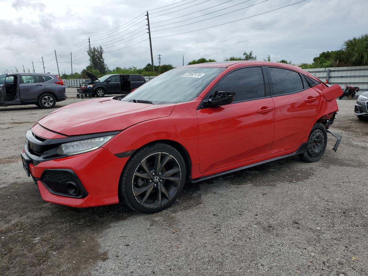 VIN SHHFK7H9XHU229913 2017 HONDA CIVIC no.1