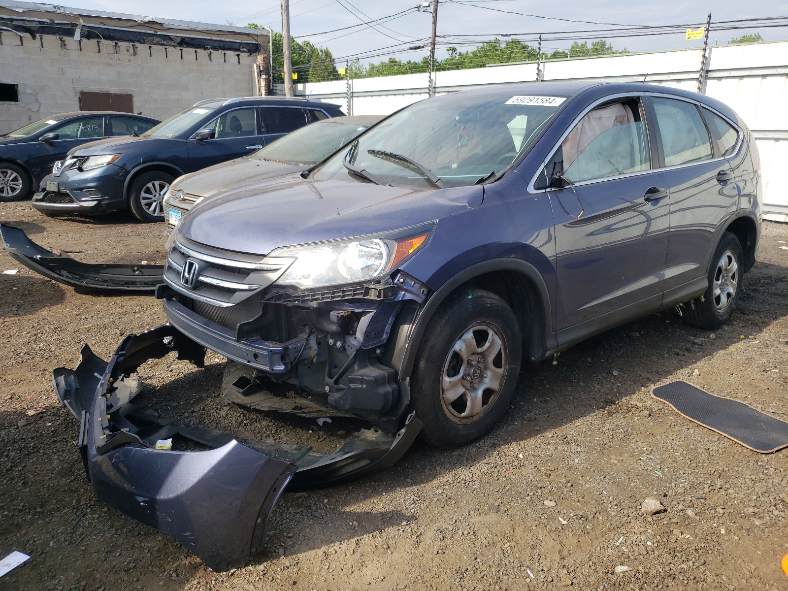 2014 Honda Cr-V Lx vin: 2HKRM4H38EH671959