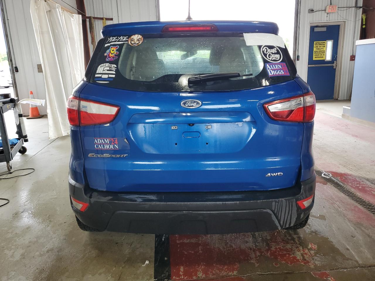 2019 Ford Ecosport S VIN: MAJ6S3FL2KC292958 Lot: 59281234