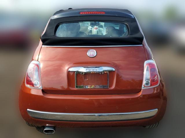  FIAT 500 2012 Оранжевый