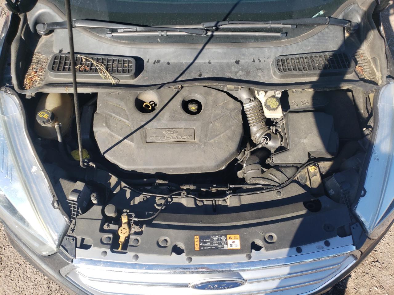 2017 Ford Escape Titanium VIN: 1FMCU9J9XHUA86887 Lot: 60154314