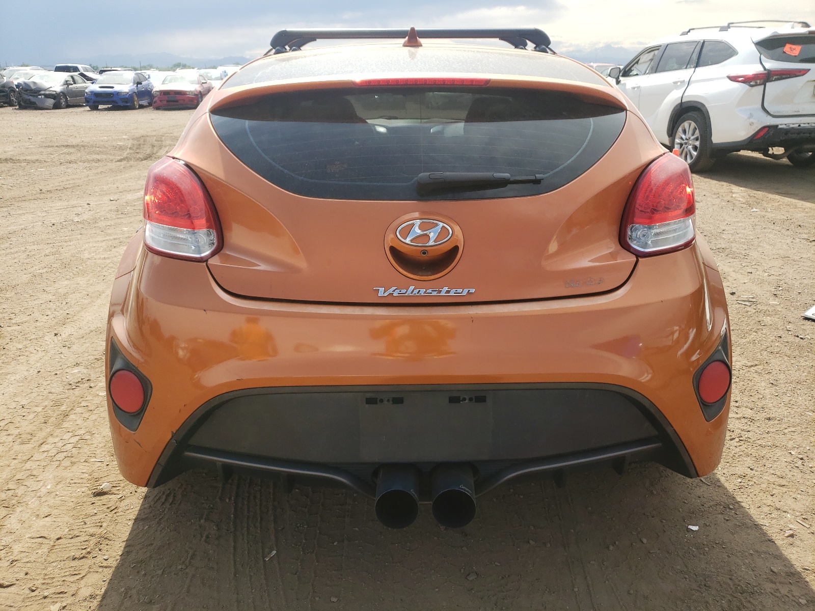 KMHTC6AE0FU225999 2015 Hyundai Veloster Turbo