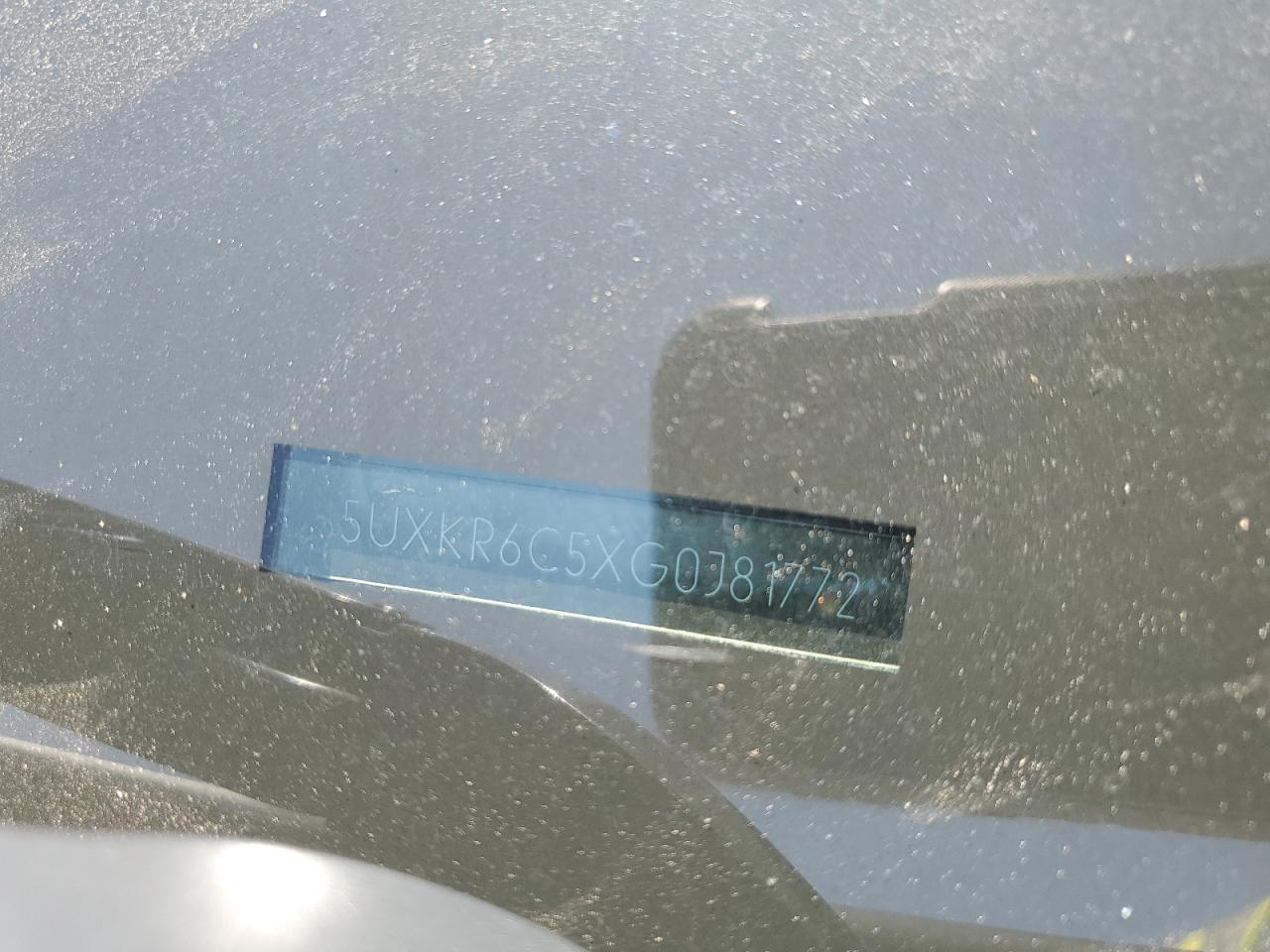 2016 BMW X5 xDrive50I VIN: 5UXKR6C5XG0J81772 Lot: 60332934