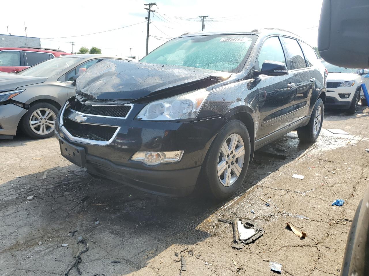 2012 Chevrolet Traverse Lt VIN: 1GNKVGED5CJ103371 Lot: 59996794