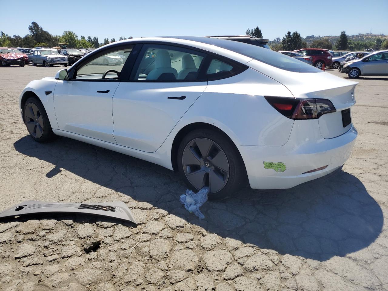 VIN 5YJ3E1EA4PF464734 2023 TESLA MODEL 3 no.2