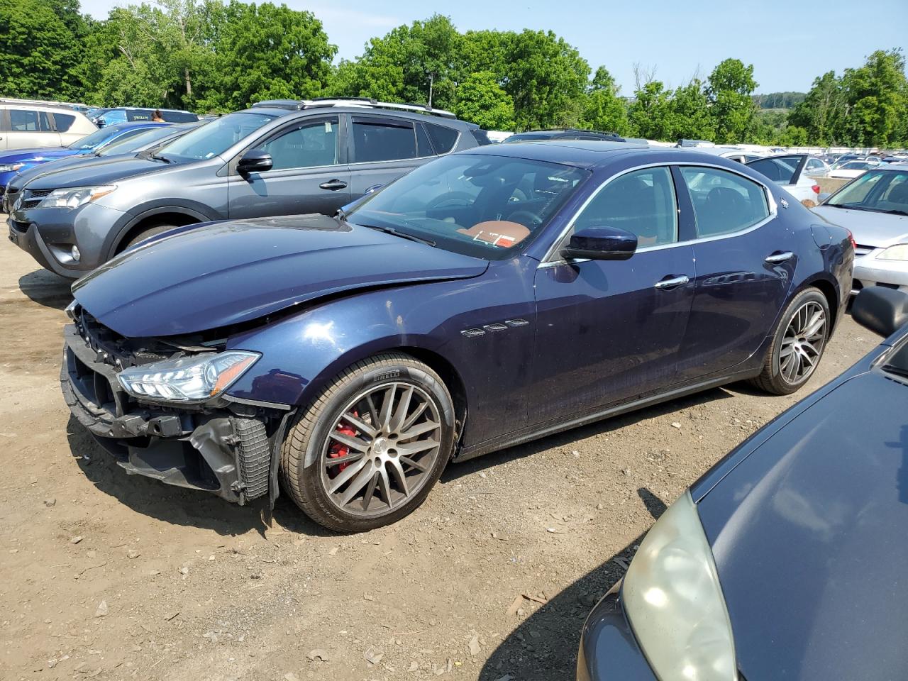 2017 Maserati Ghibli S VIN: ZAM57RTA6H1221548 Lot: 55478644